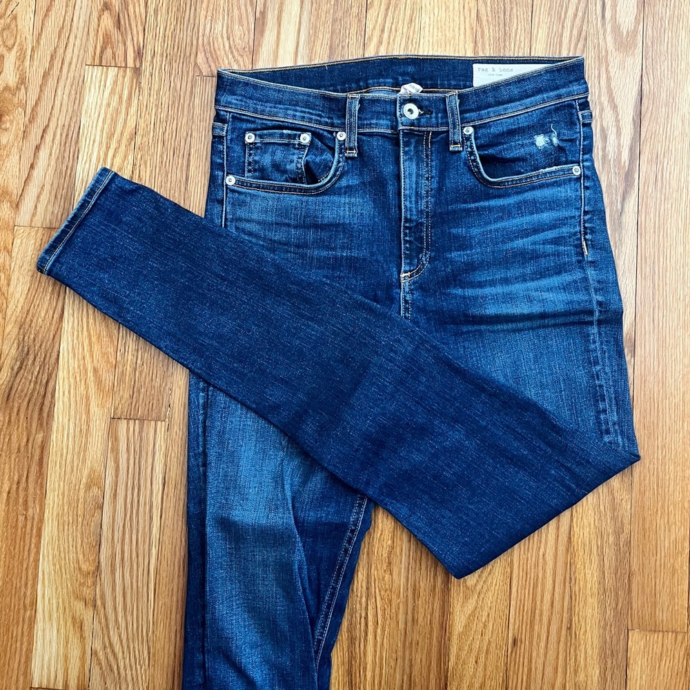Rag & Bone high rise skinny jeans | stretchy